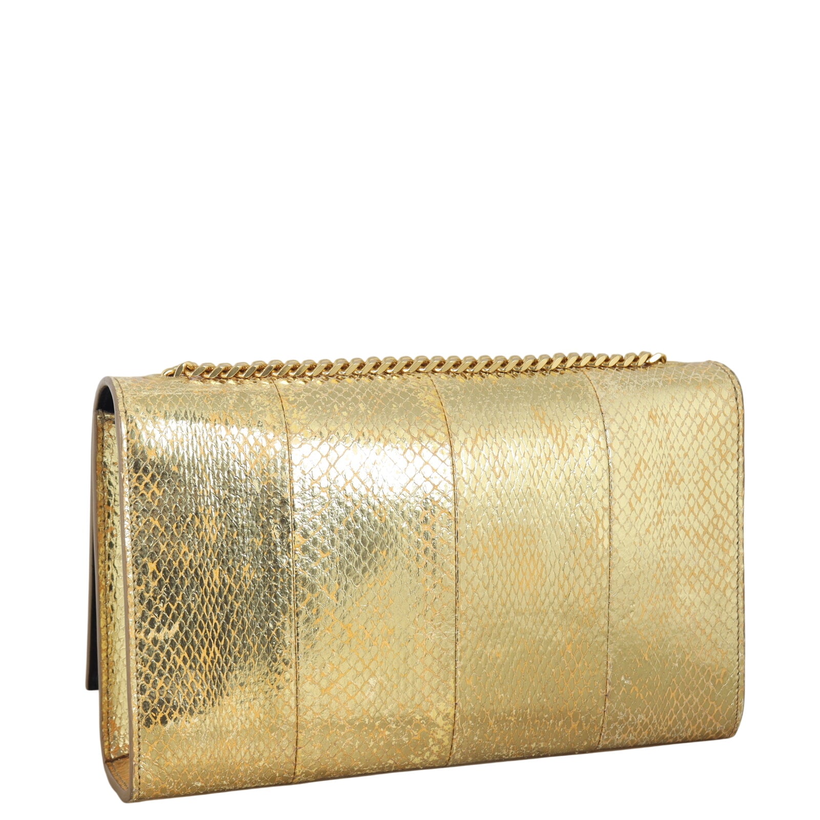 Saint Laurent Kate Tassel Chain Bag Medium Python