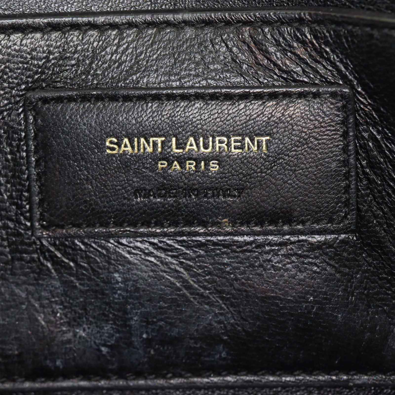 Saint Laurent Kate Tassel Chain Bag Medium Python
