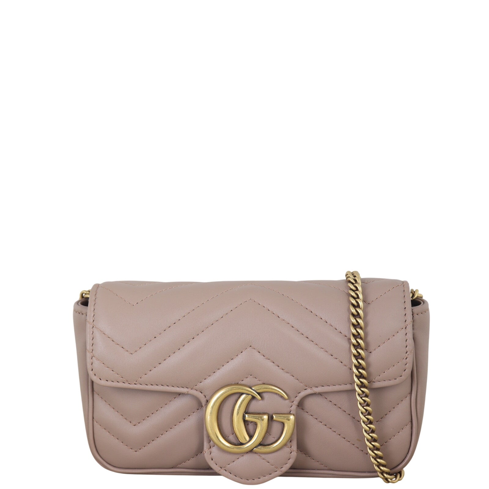 Gucci GG Marmont Matelasse Super Mini Shoulder Bag