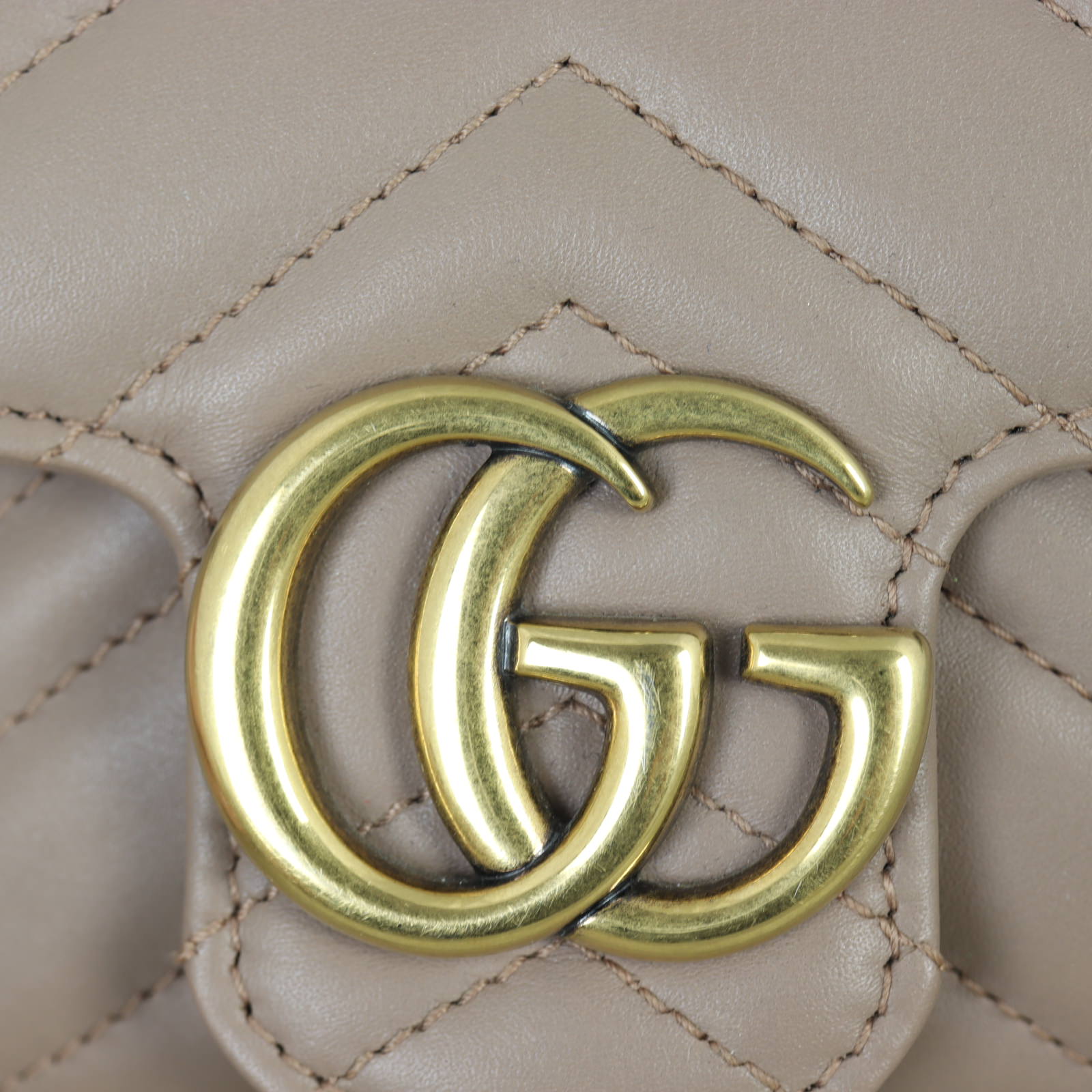 Gucci GG Marmont Matelasse Super Mini Shoulder Bag