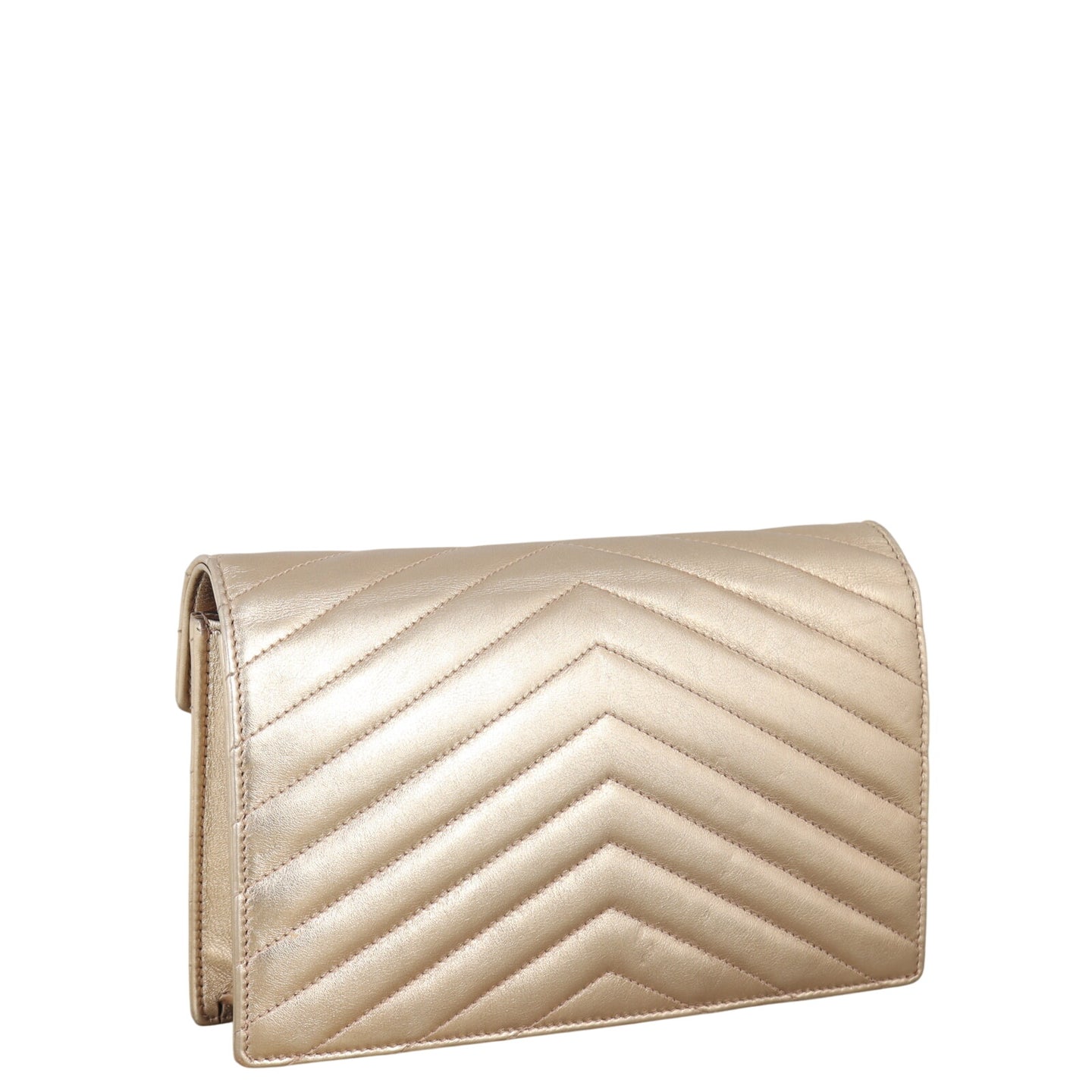 Saint Laurent Cassandre Envelope Chain Wallet