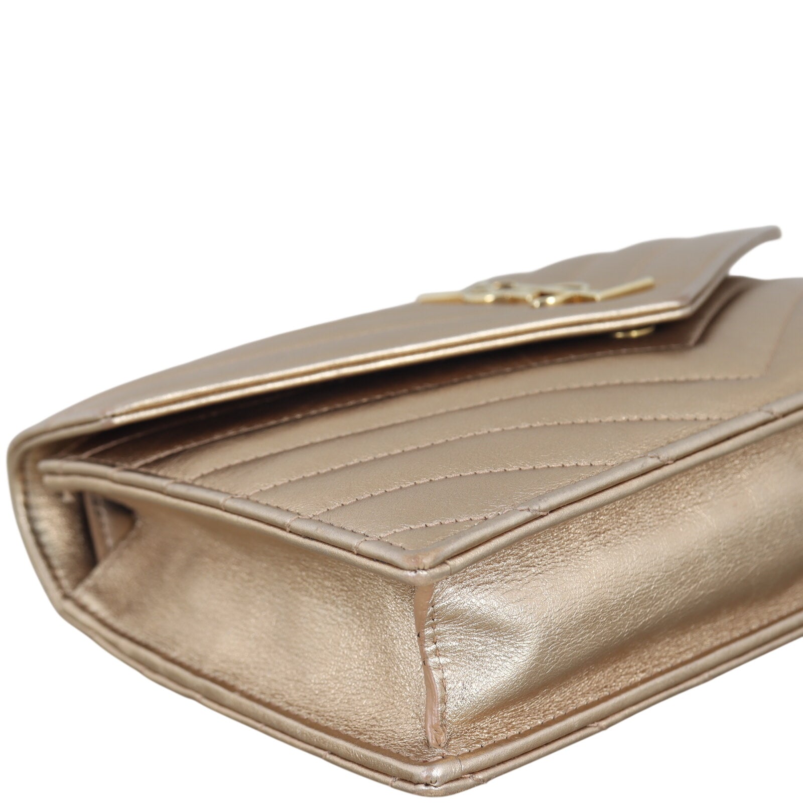 Saint Laurent Cassandre Envelope Chain Wallet