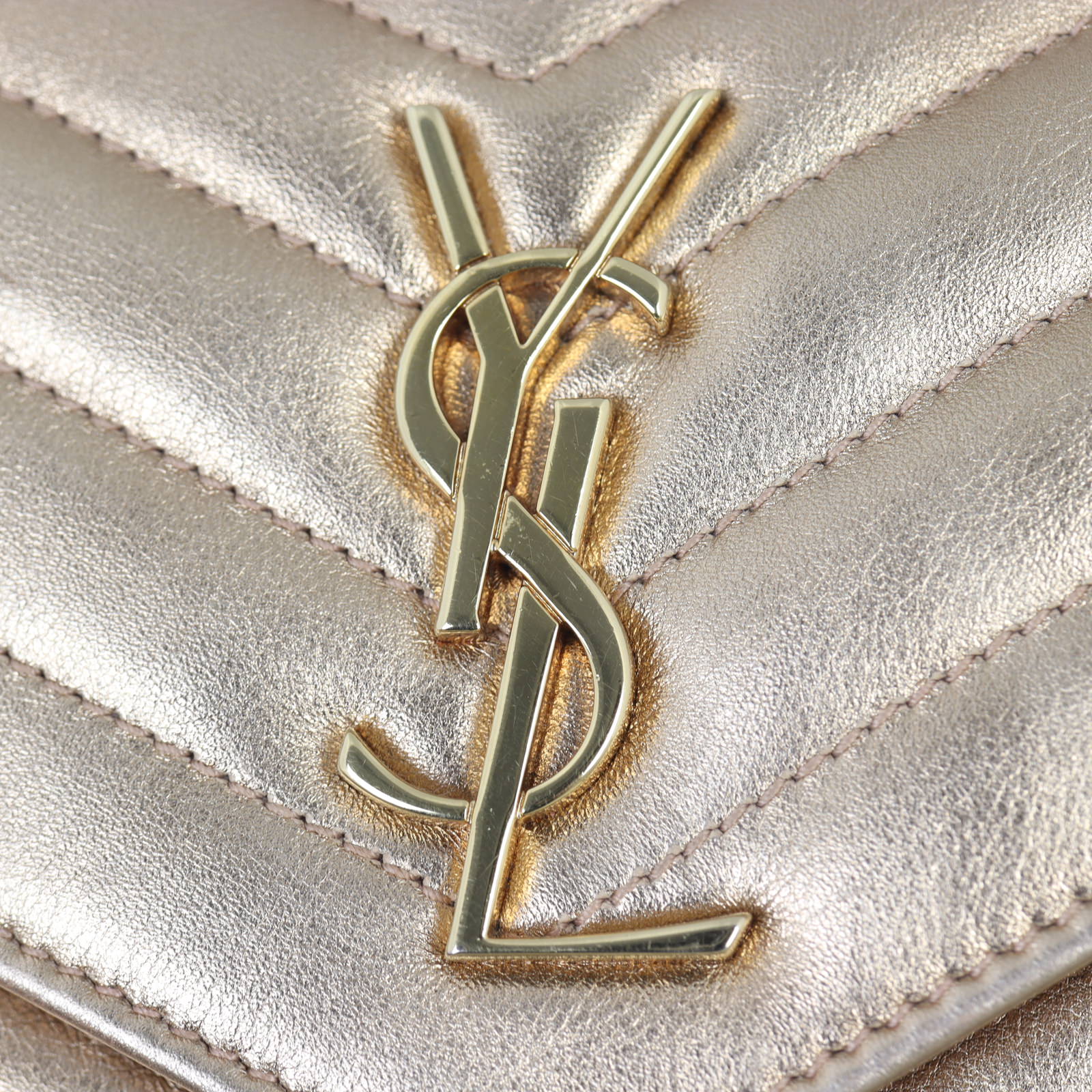 Saint Laurent Cassandre Envelope Chain Wallet