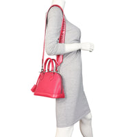 Louis Vuitton Alma BB Epi with Embroidered Strap