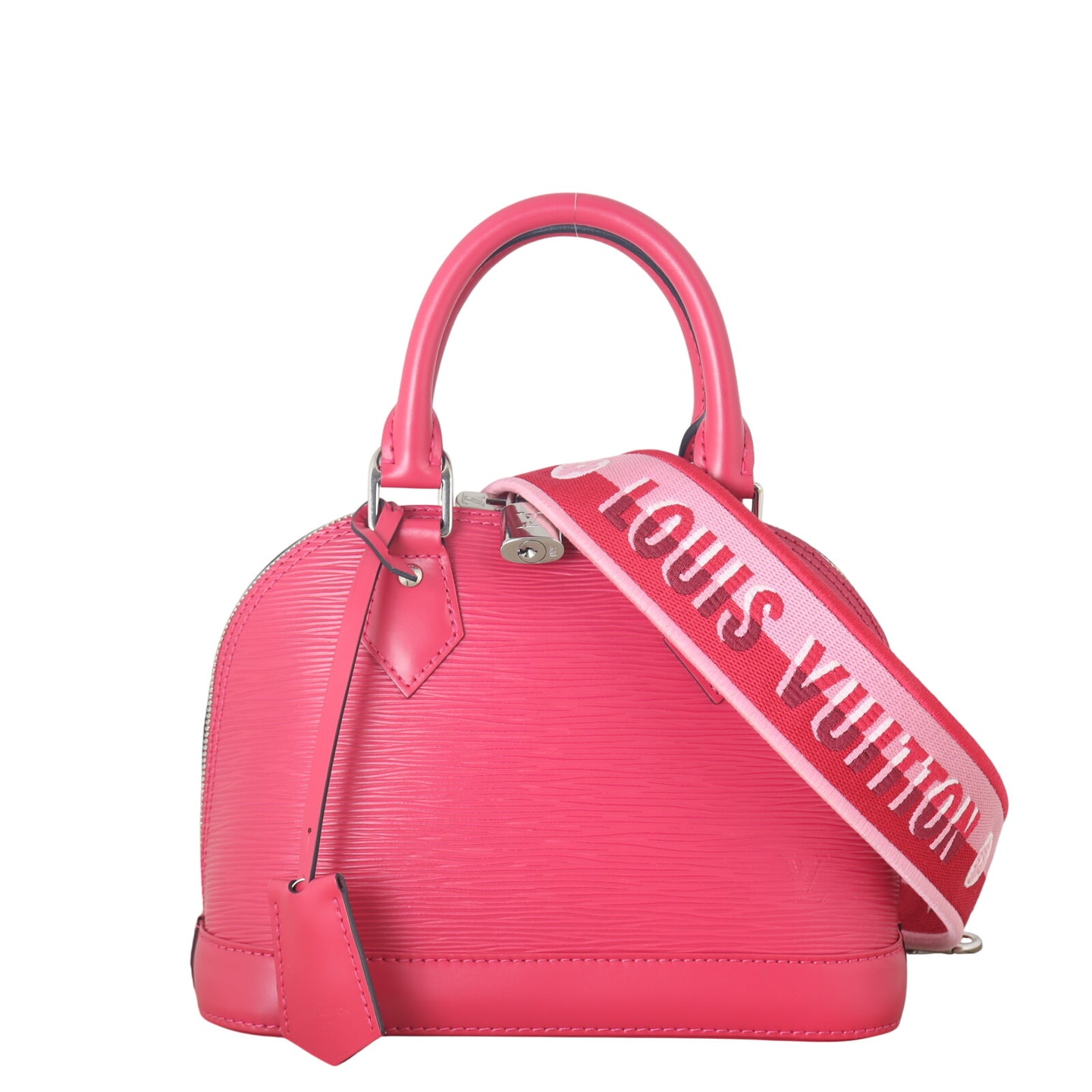 Louis Vuitton Alma BB Epi with Embroidered Strap