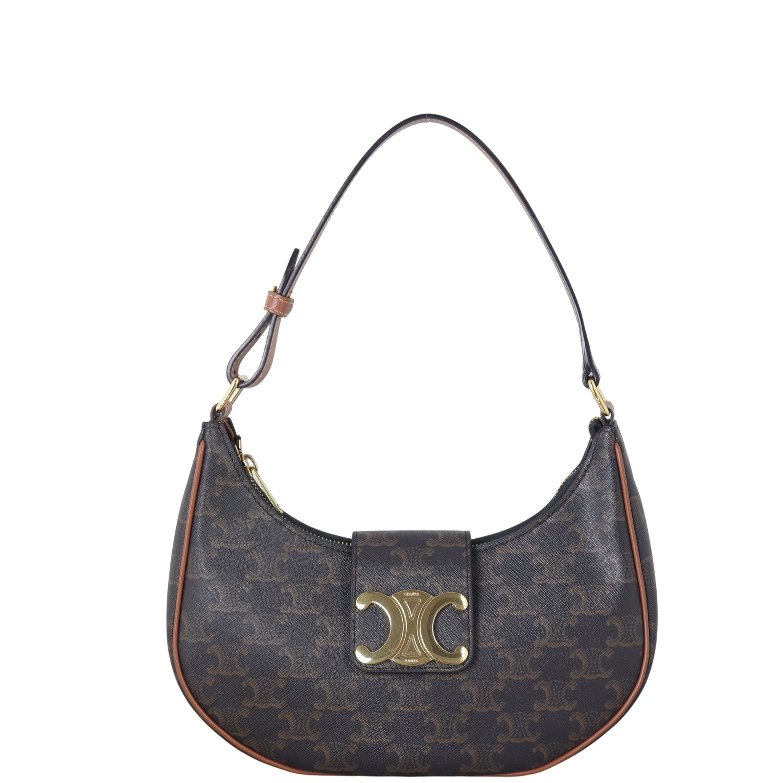 Celine Ava Triomphe Hobo Medium