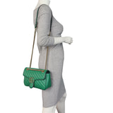 Gucci GG Marmont Matelasse Small Torchon Shoulder Bag