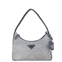 Prada Re-Edition 2000 Satin Crystal Mini Bag