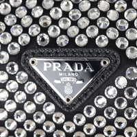 Prada Re-Edition 2000 Satin Crystal Mini Bag