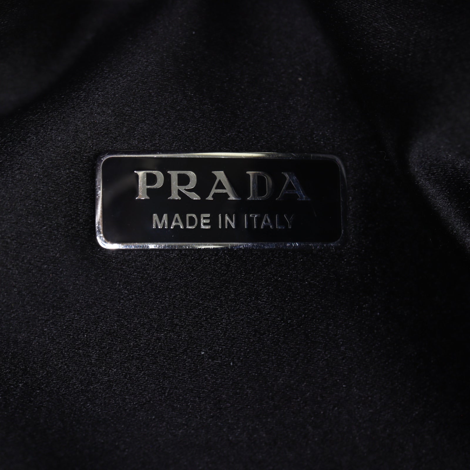 Prada Re-Edition 2000 Satin Crystal Mini Bag