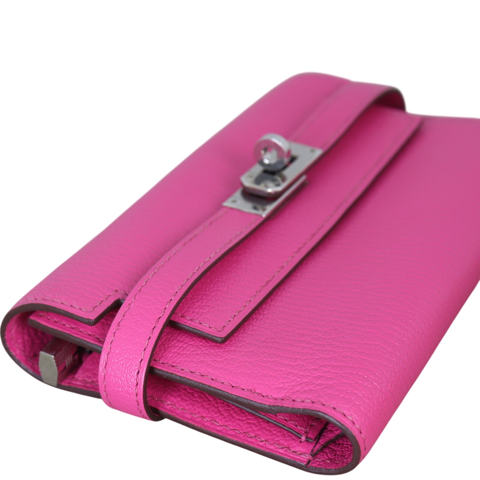 Hermes Kelly Depliant Wallet Chevre Mysore Medium