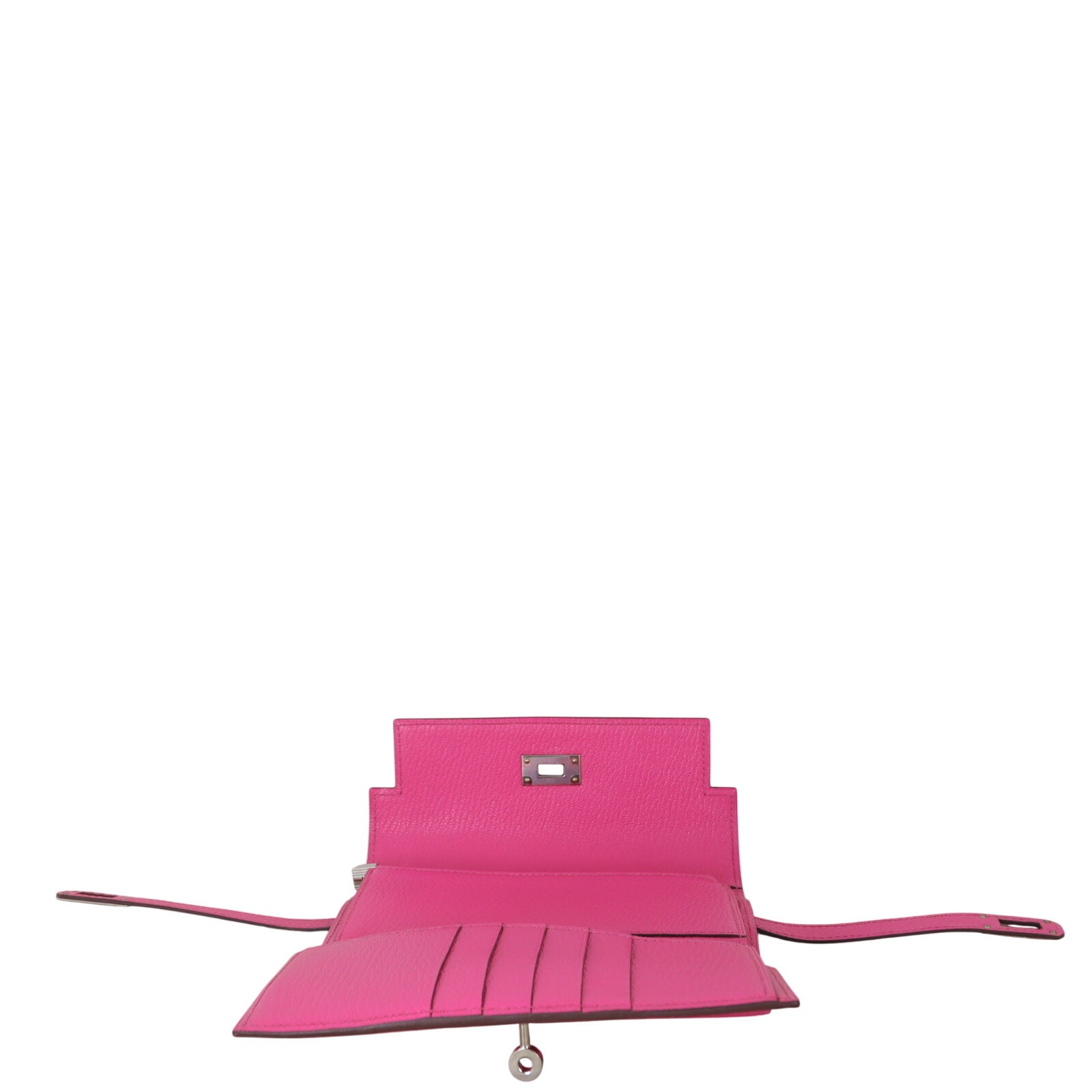 Hermes Kelly Depliant Wallet Chevre Mysore Medium