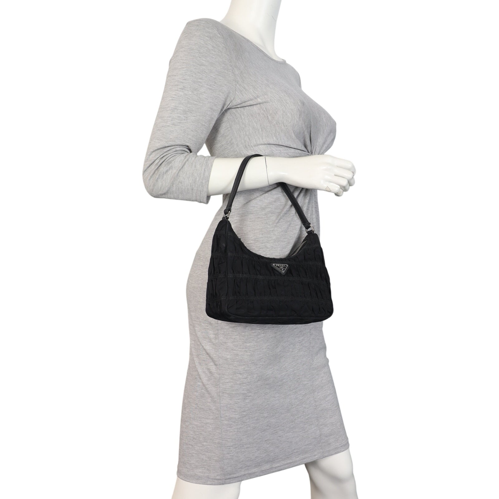 Prada Tessuto Gaufre Mini Shoulder Bag