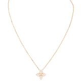 Louis Vuitton Star Blossom Diamond 18k Rose Gold Pendant Necklace