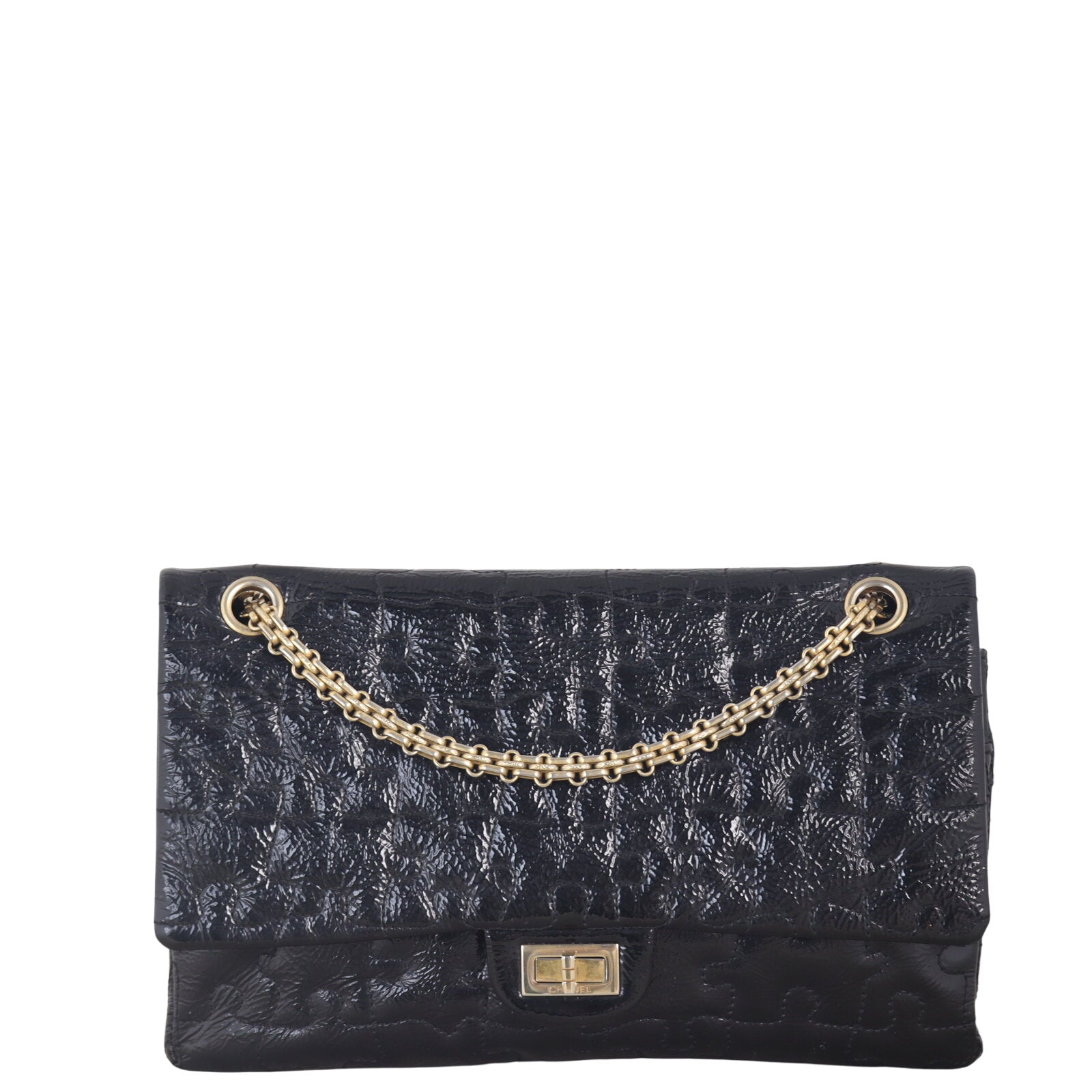 Chanel Reissue 226 Puzzle Double Flap Patent