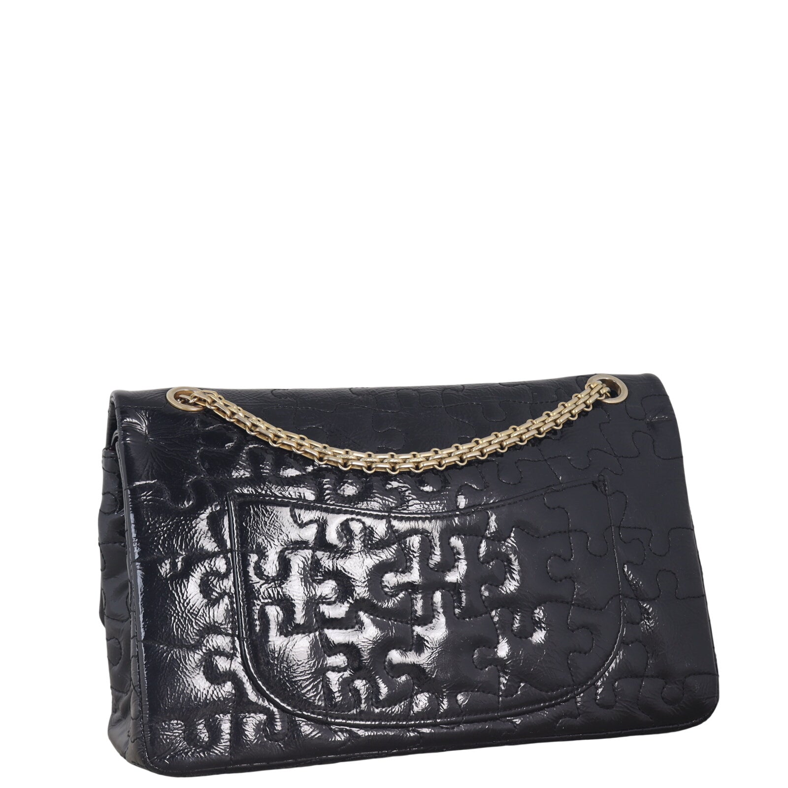 Chanel Reissue 226 Puzzle Double Flap Patent