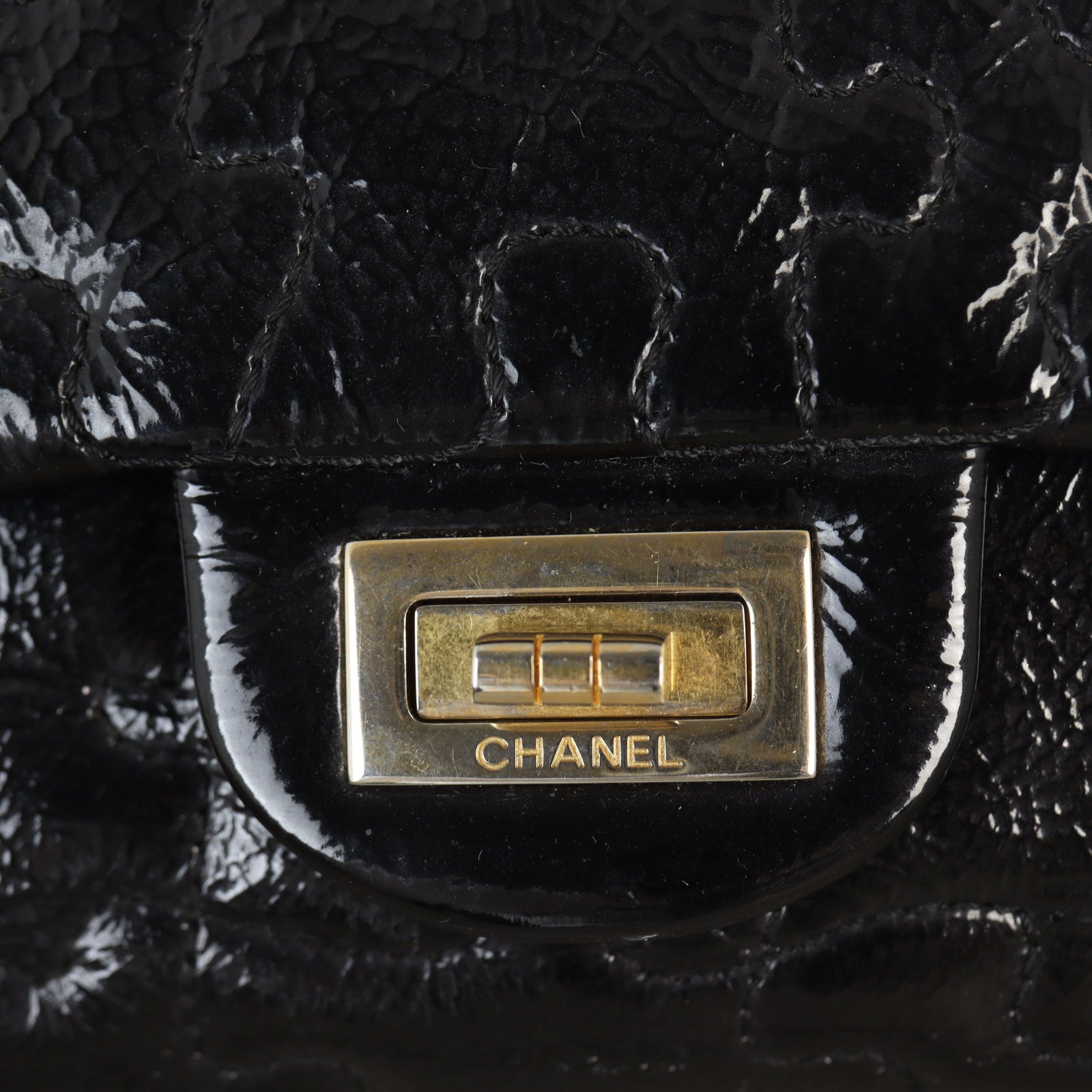 Chanel Reissue 226 Puzzle Double Flap Patent