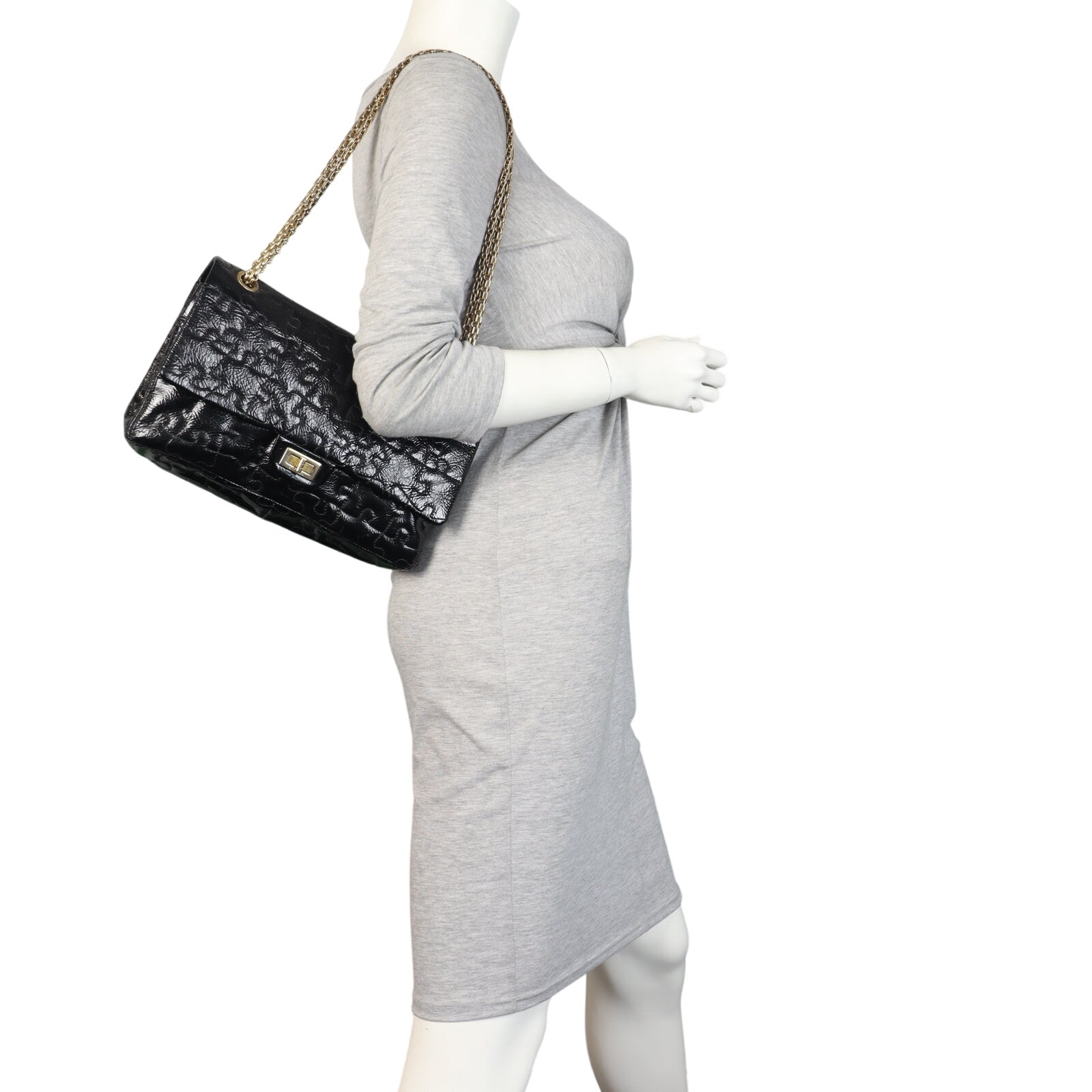 Chanel Reissue 226 Puzzle Double Flap Patent