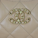 Chanel 19 Zip Hobo
