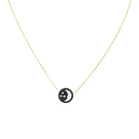 Dior Rose Celeste Diamond 18k Yellow Gold Necklace