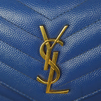 Saint Laurent Cassandre Envelope Chain Wallet