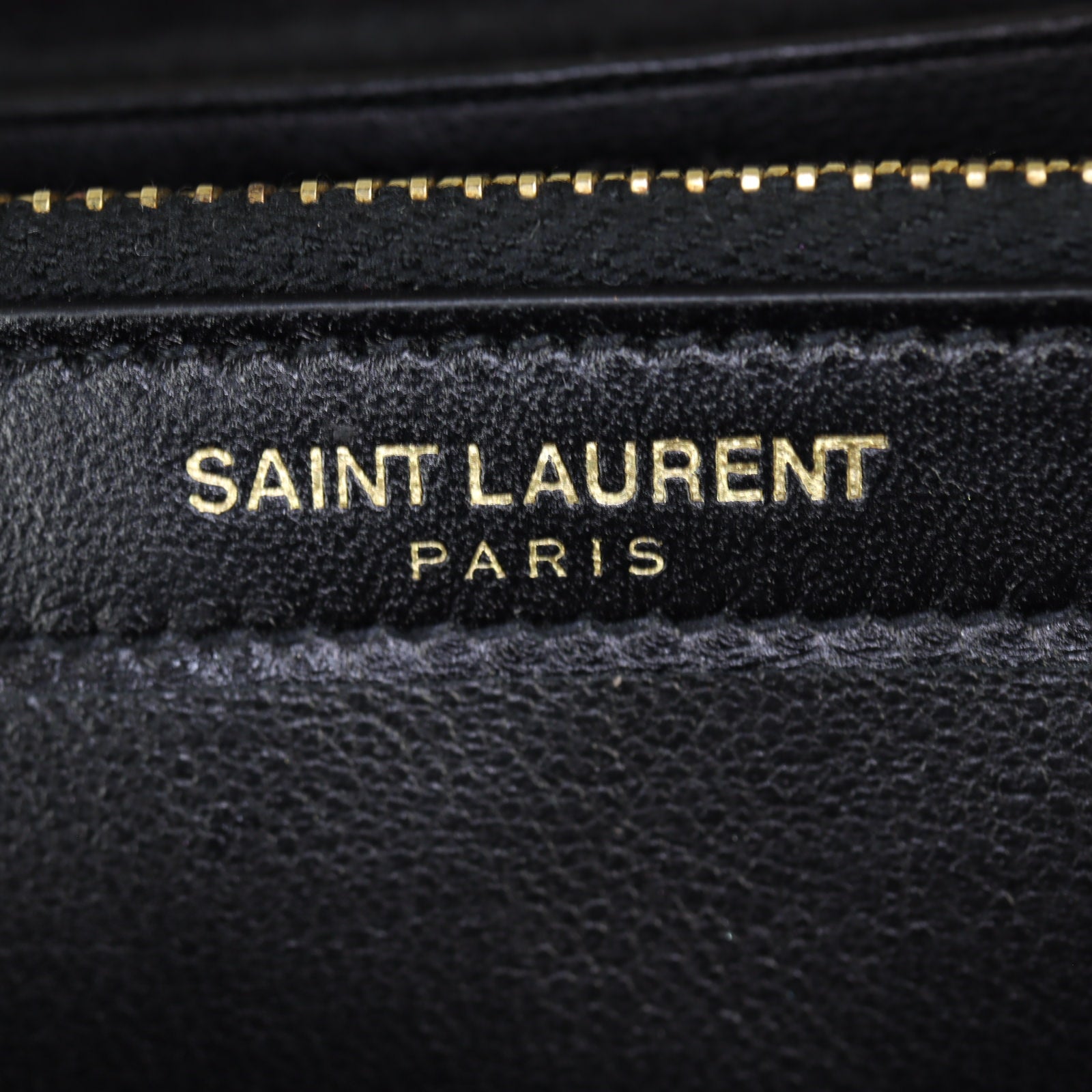 Saint Laurent Monogram Wallet on Chain