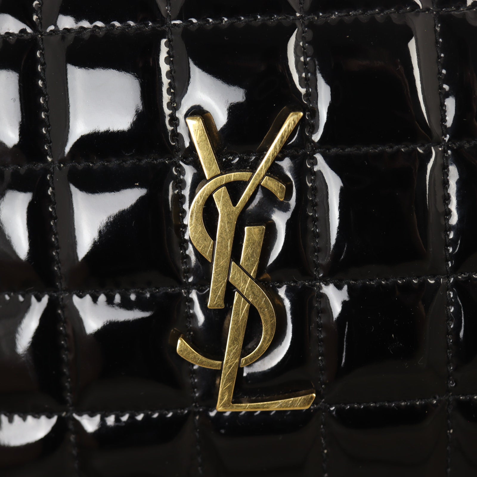 Saint Laurent Carre Cassandre Camera Mini Bag Patent