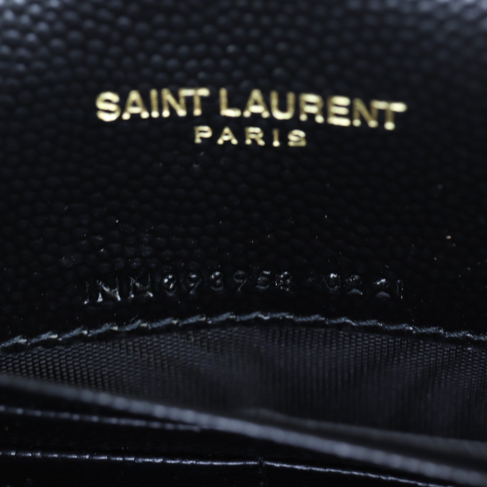 Saint Laurent Cassandre Envelope Chain Wallet
