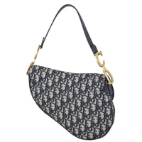 Dior Saddle Bag Oblique with Embroidered Strap