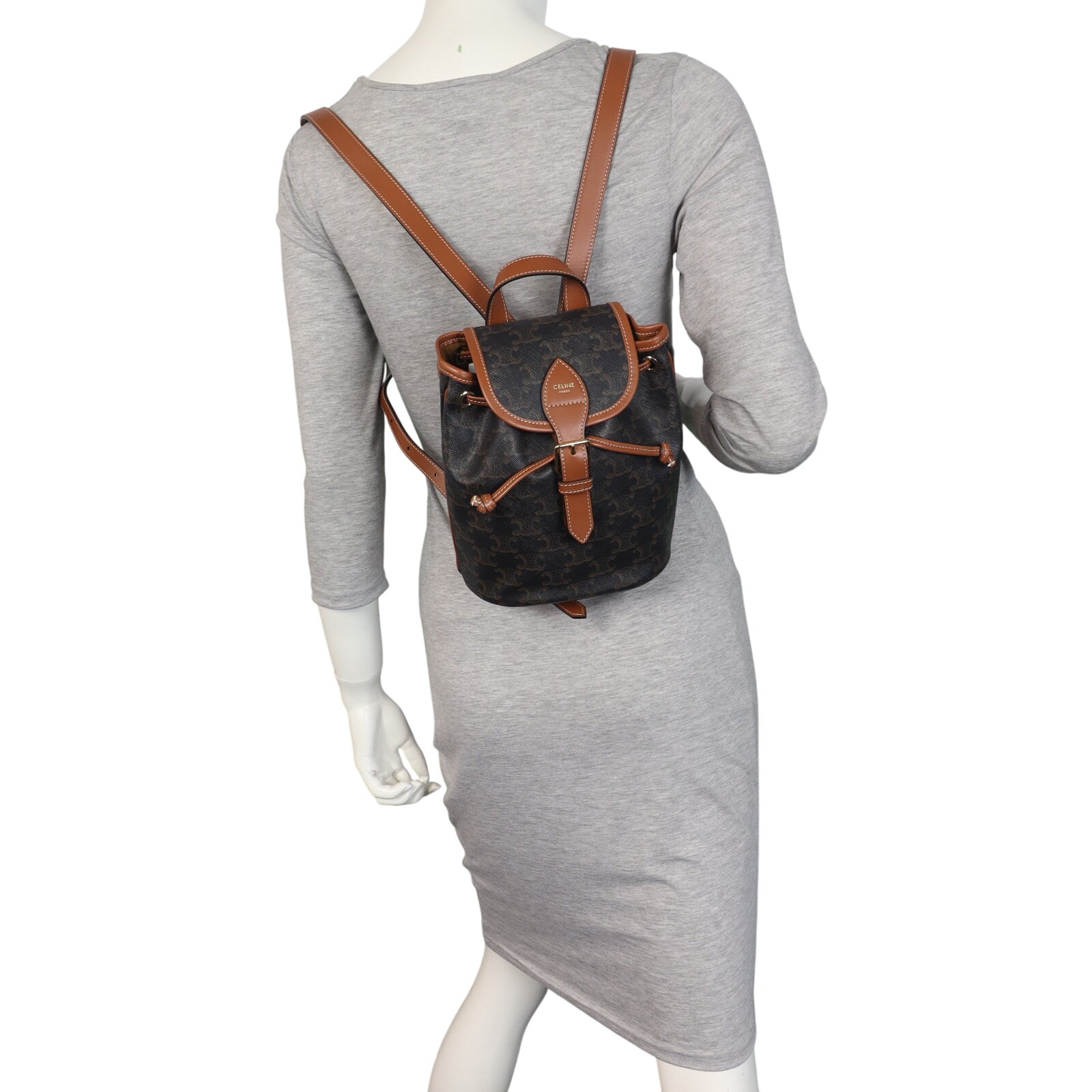 Celine Folco Triomphe Backpack Mini – Luxe.It.Fwd