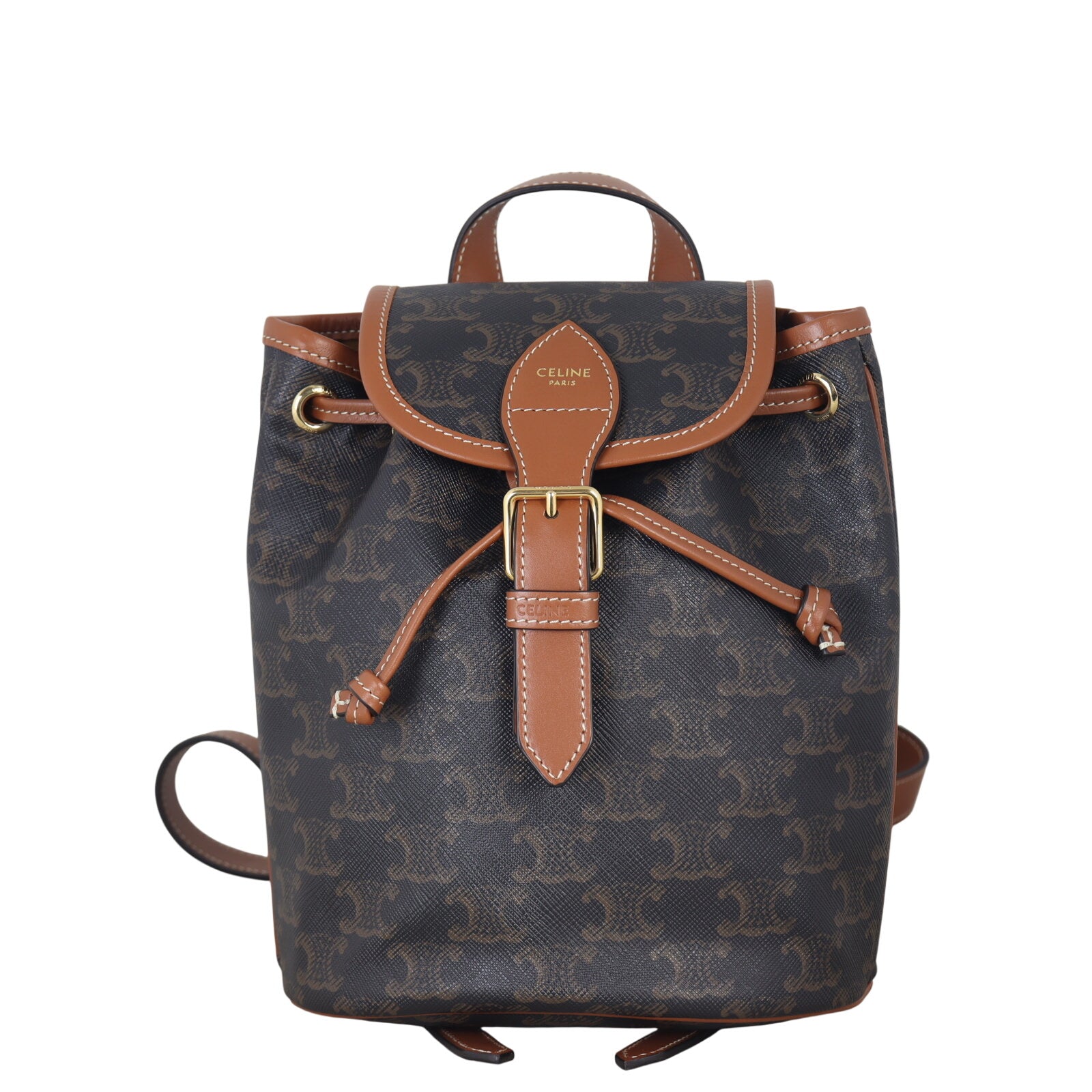 Celine Folco Triomphe Backpack Mini