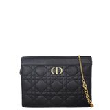 Dior Caro Zip Pouch on Chain