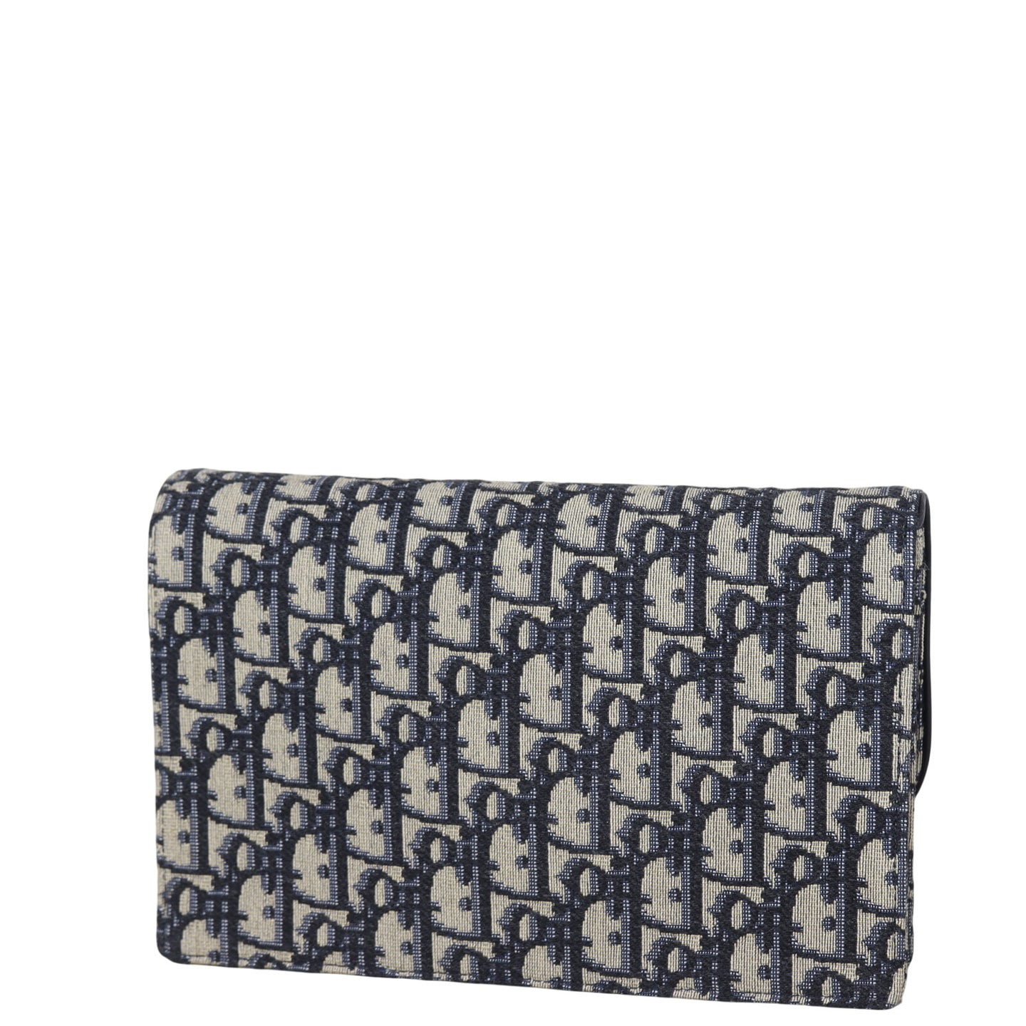 Dior Saddle Pouch Wallet on Chain Oblique