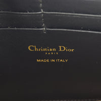 Dior Saddle Pouch Wallet on Chain Oblique