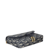 Dior Saddle Pouch Wallet on Chain Oblique