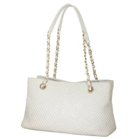 Chanel Surpique Chevron Tote
