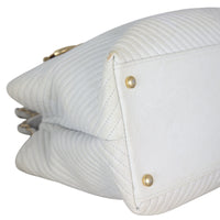 Chanel Surpique Chevron Tote