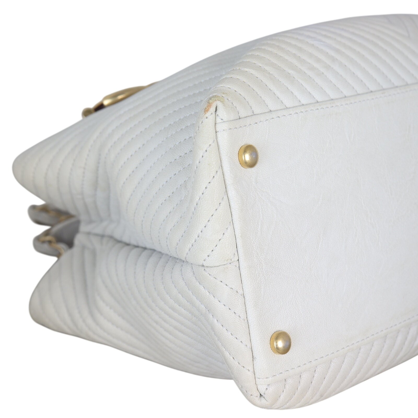 Chanel Surpique Chevron Tote