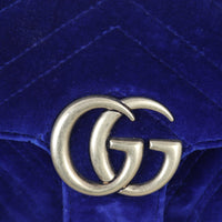 Gucci Marmont Velvet Small Shoulder Bag