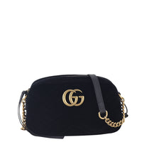 Gucci GG Marmont Velvet Small Camera Bag