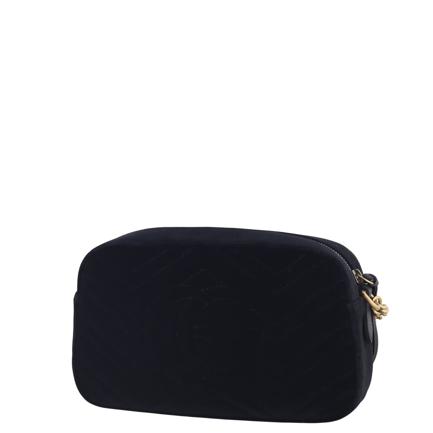 Gucci GG Marmont Velvet Small Camera Bag