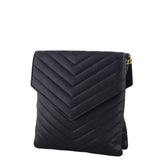 Saint Laurent Matelasse Double Flap Vertical Bag