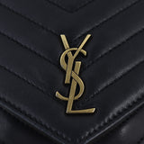 Saint Laurent Matelasse Double Flap Vertical Bag