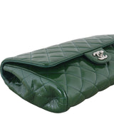Chanel Single Flap Clutch with Chain Patent