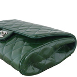 Chanel Single Flap Clutch with Chain Patent