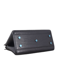 Saint Laurent Rive Gauche Cabas Tote Croc-Embossed