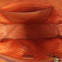 Prada Saffiano Luxe Galleria Double Zip Tote Small