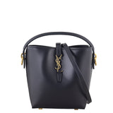 Saint Laurent Le 37 Mini Leather Bucket Bag
