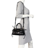 Prada Vitello Shine Bonnie Shoulder Bag Mini
