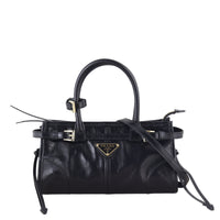 Prada Vitello Shine Bonnie Shoulder Bag Mini